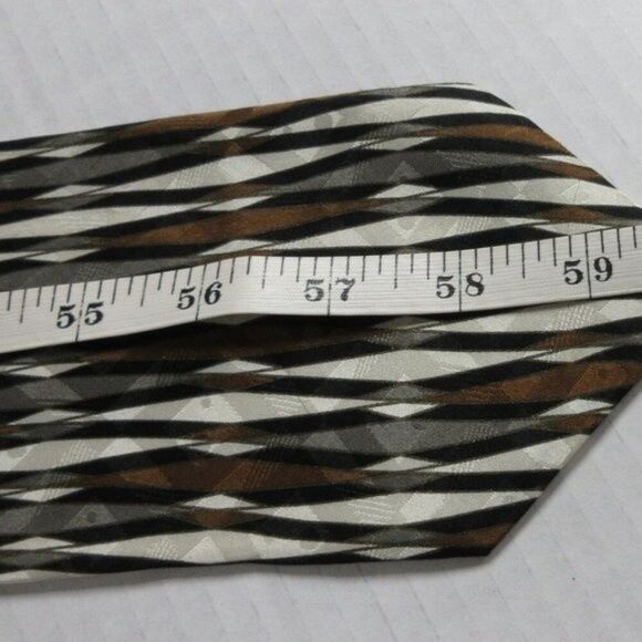 PI LIPS Men's 100% Silk Tie Handmade in Italy 59.5 Inches - Picture 5 of 5